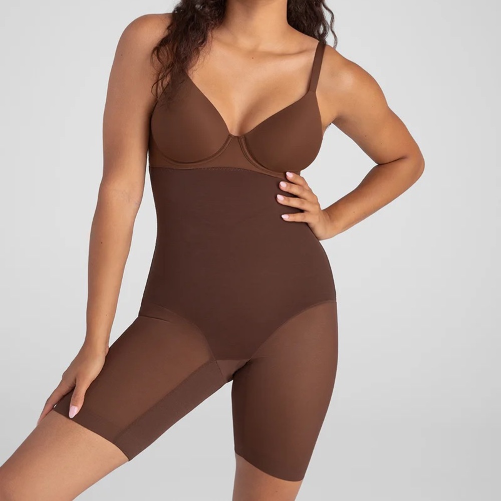Honeylove SuperPower Short in Mocha | Size Large